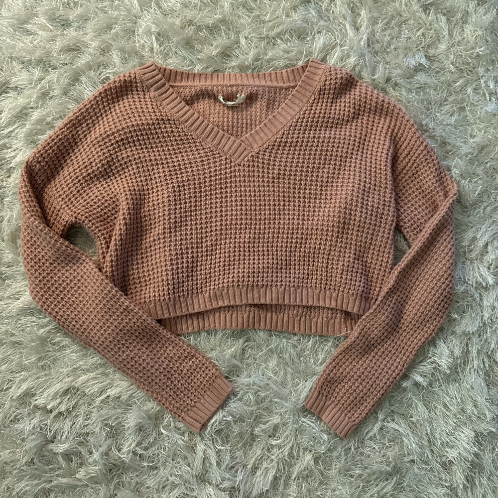 Muted pink sweater